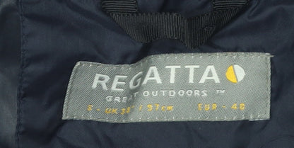 Mens UK Size S Regatta Black Rain Coat
