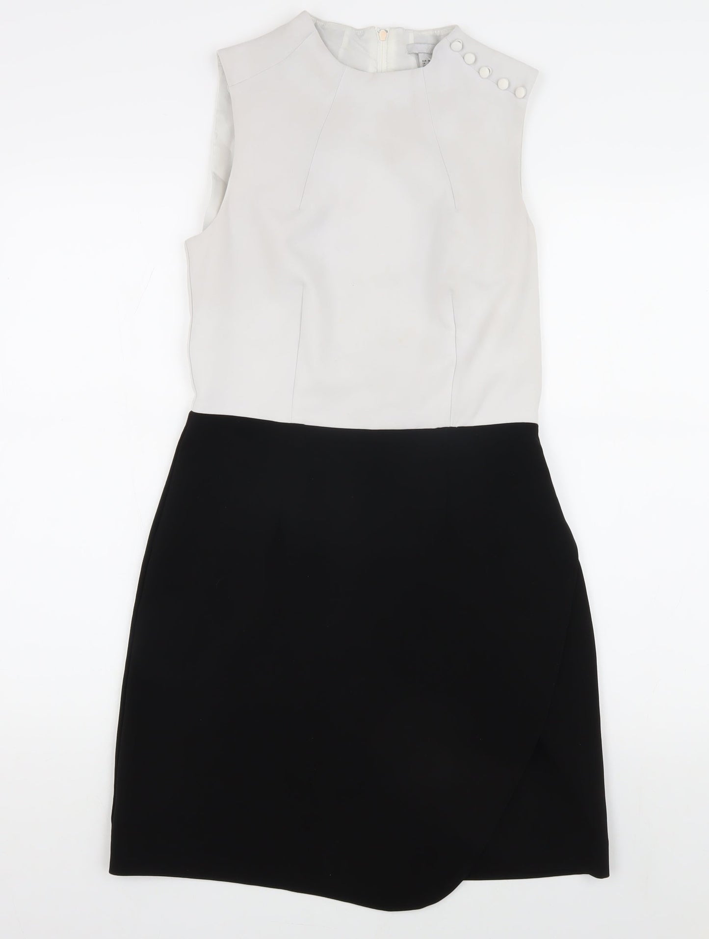 H&M Women’s Black Sheath Dress Size 10