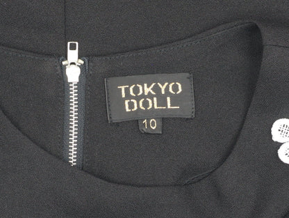 Tokyo Doll Women's Black Shift Dress Size 10