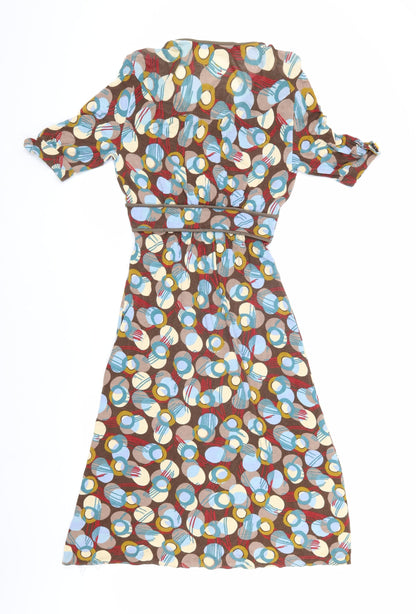 MAX&Co. Women's Multicoloured Wrap Dress - Size S