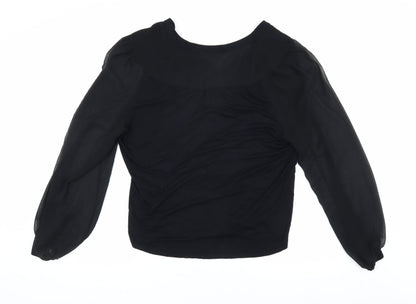Womens UK Size 18 Wallis Black  Blouse