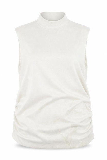 Womens UK Size 20 Marks and Spencer Beige Basic Blouse