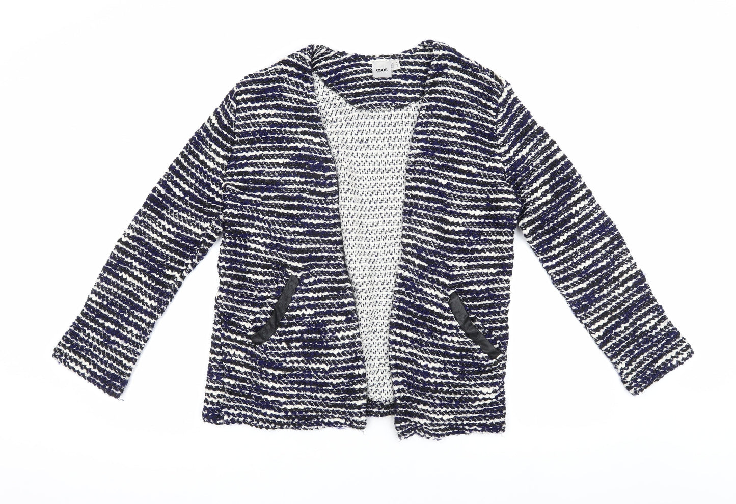 Womens UK Size 6 ASOS Blue Cardigan Jumper