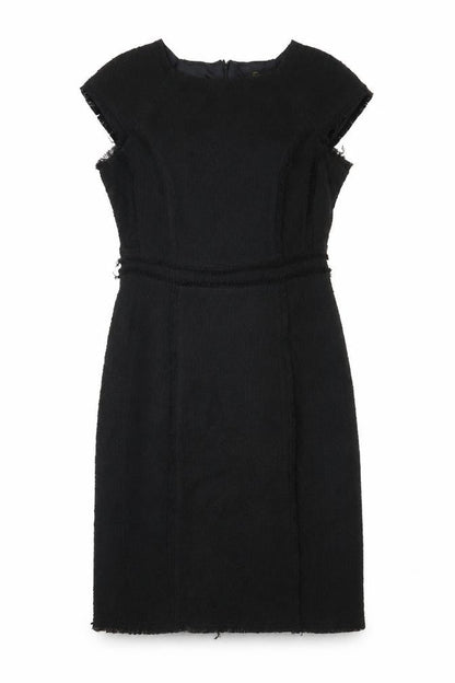 Brooksfield Women's Black Short Sleeve Dress