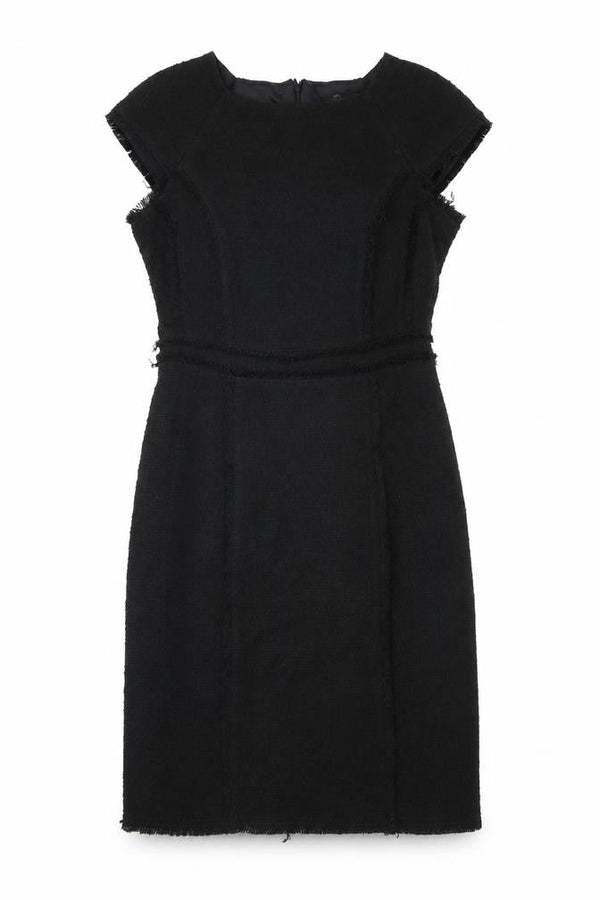 Brooksfield Women's Black Short Sleeve Dress