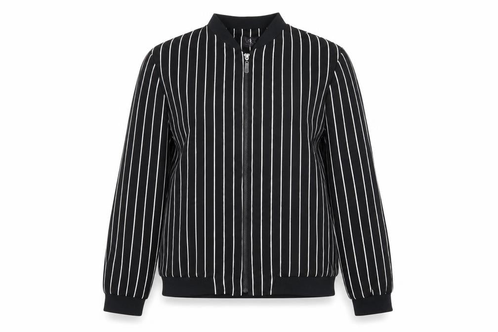 Womens UK Size 12 Marks and Spencer Black Bomber Jacket