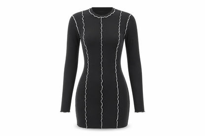 DIVIDED Women's Black Bodycon Mini Dress, Size S
