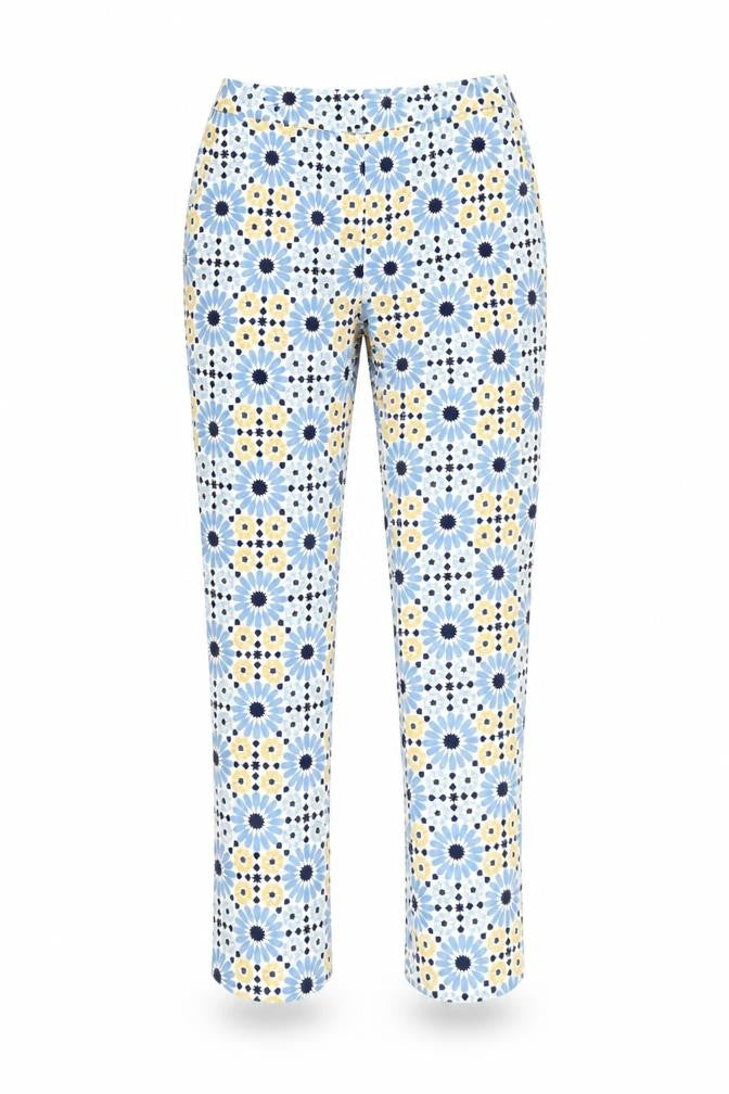 Womens UK Size 10 Marks and Spencer Regular Fit Casual Multicoloured Trousers