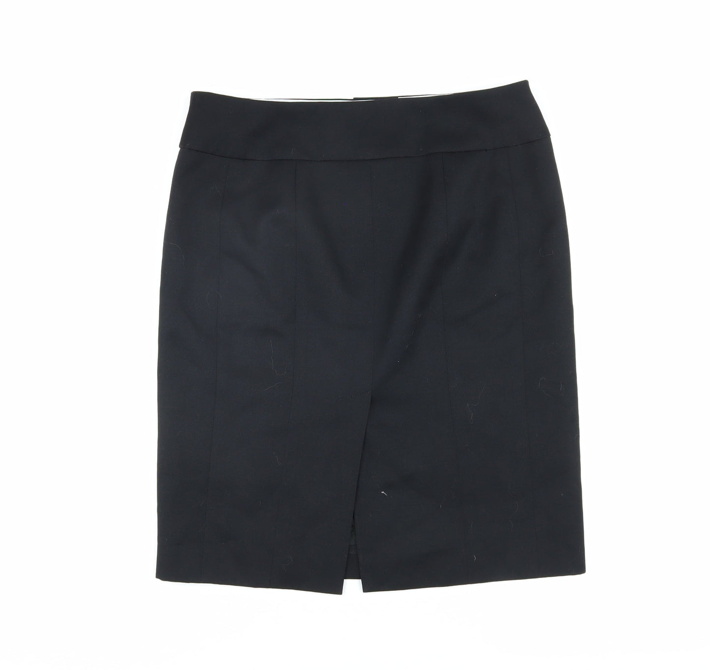 J.Crew Women's Black Wool Pencil Skirt Size 4P