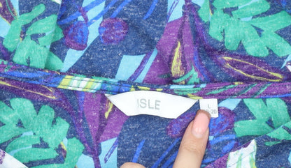 ISLE Women's Multicoloured Floral T-Shirt L