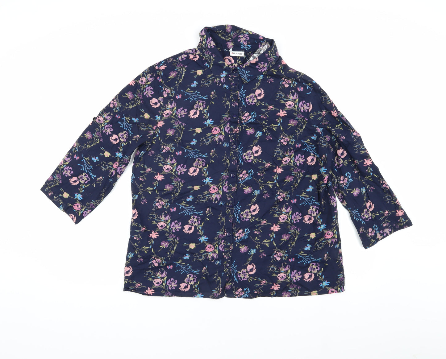 Womens UK Size 16 Damart Multicoloured  Blouse