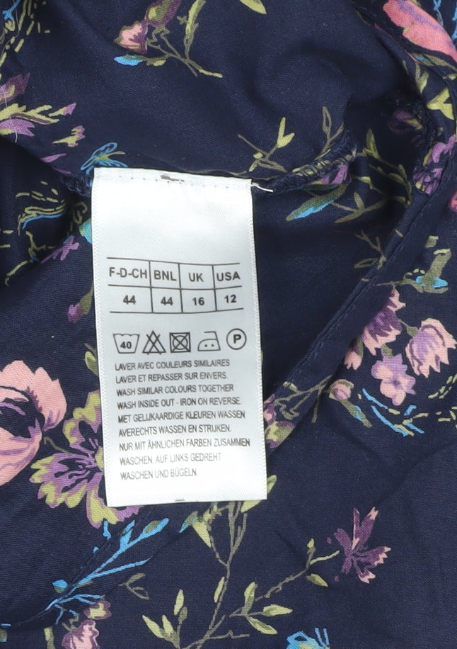 Womens UK Size 16 Damart Multicoloured  Blouse