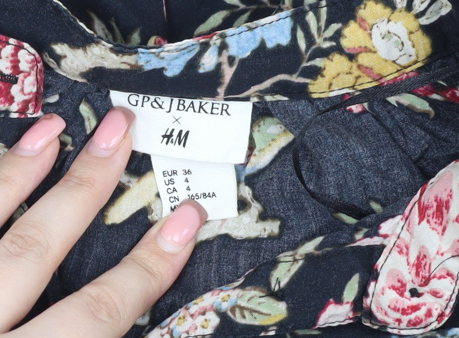 Womens UK Size 8 H&M Multicoloured  Blouse