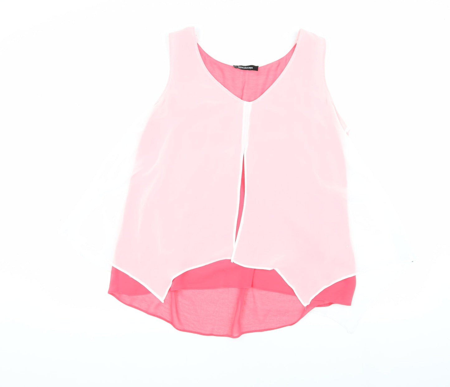 Womens UK Size 14 Kaleidoscope Pink  Tank