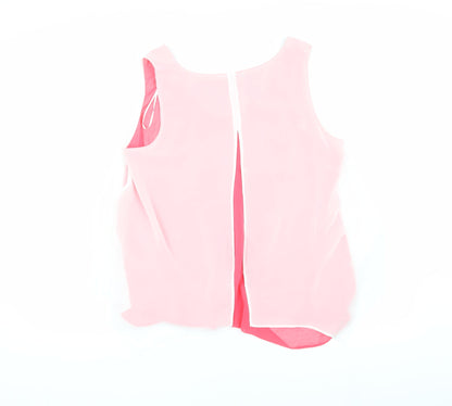 Womens UK Size 14 Kaleidoscope Pink  Tank