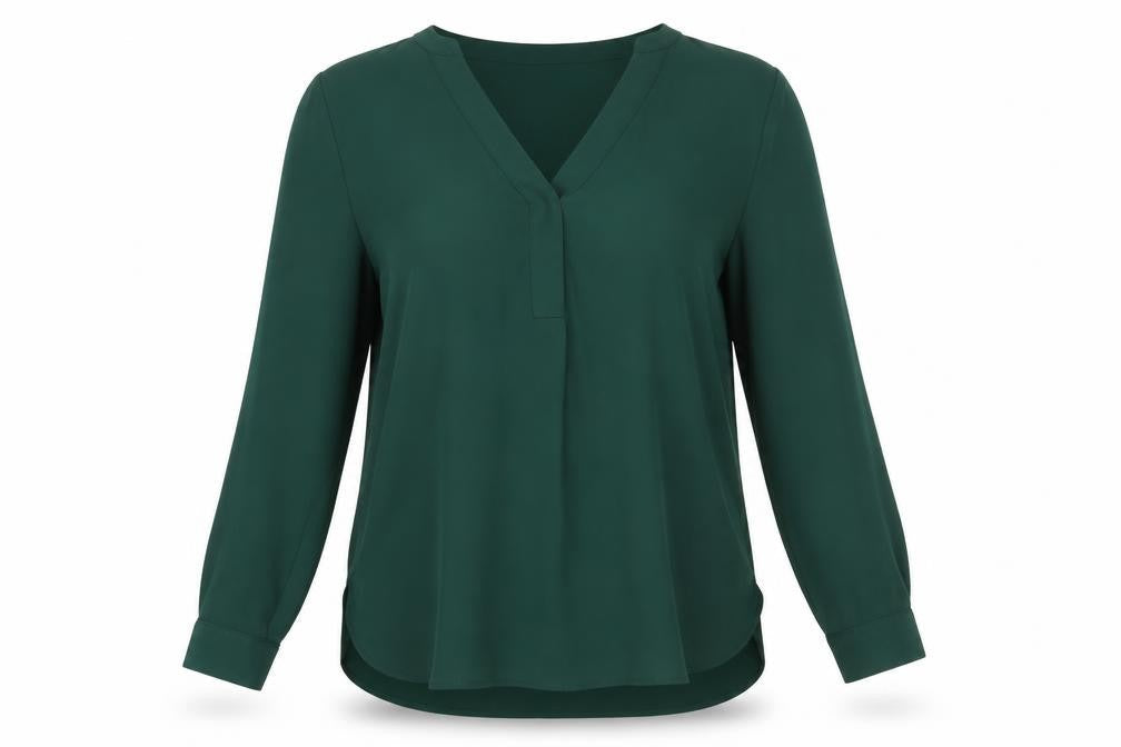 Womens UK Size 8 Warehouse Green  Blouse
