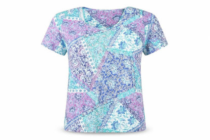 Womens UK Size L ISLE Multicoloured  T-Shirt