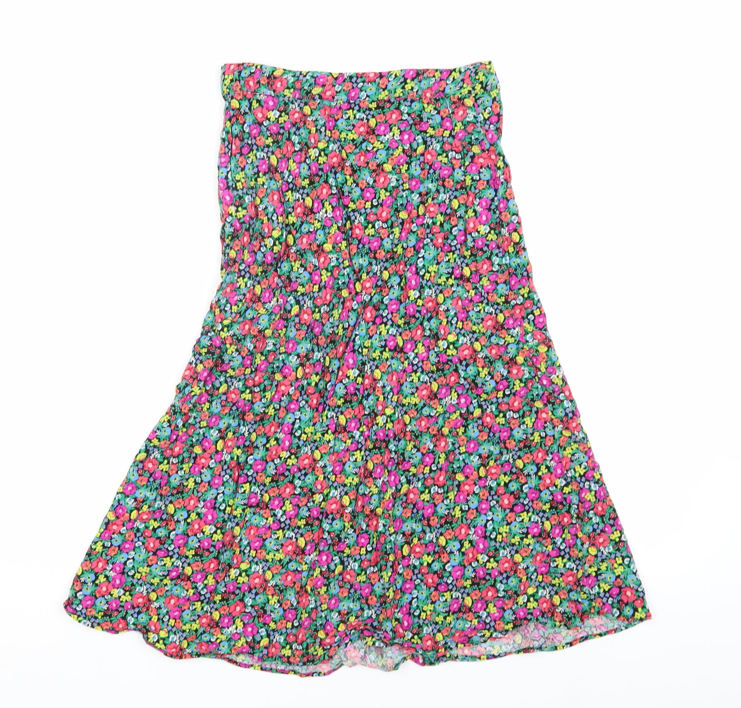 Feather & Bone Women's Multicoloured Floral XS Skirt