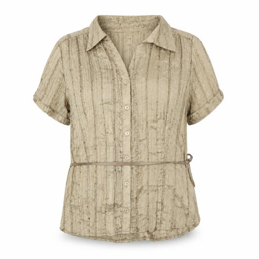 Womens UK Size 16 J.Taylor Beige  Button-Up