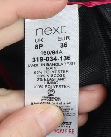 Next Women's Black Petite Blazer UK 8