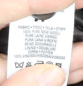 Marks & Spencer Women's Brown Wool Suit Jacket Size 14