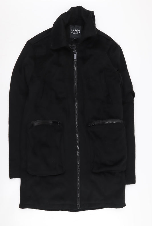 Mens UK Size XS boohooMAN Black Long