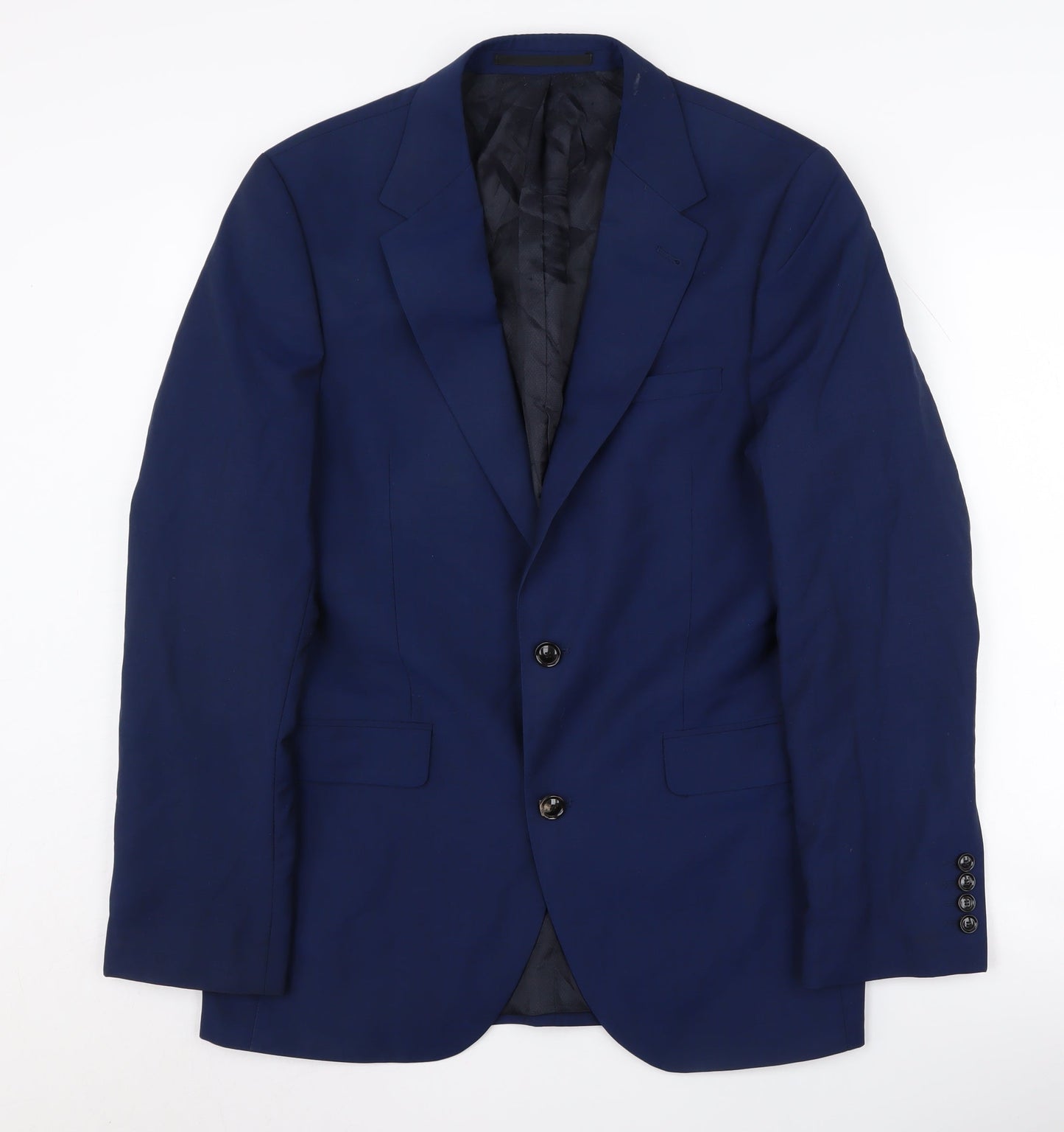Austin Reed Men's Blue Blazer 40R Classic Formal Jacket