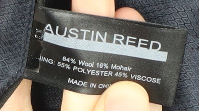 Austin Reed Men's Blue Blazer 40R Classic Formal Jacket