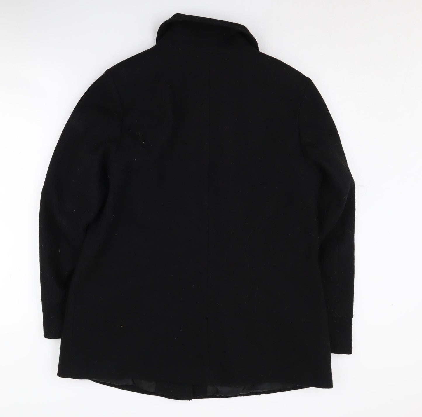 Womens UK Size 14 Bonmarché Black Overcoat