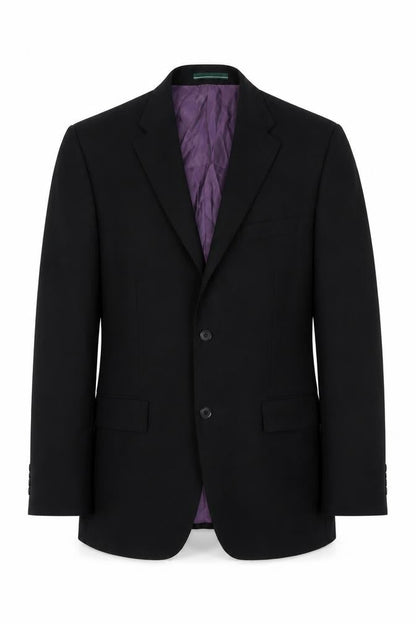 Mens UK Size 38 Greenwoods Regular Black Suit Jacket