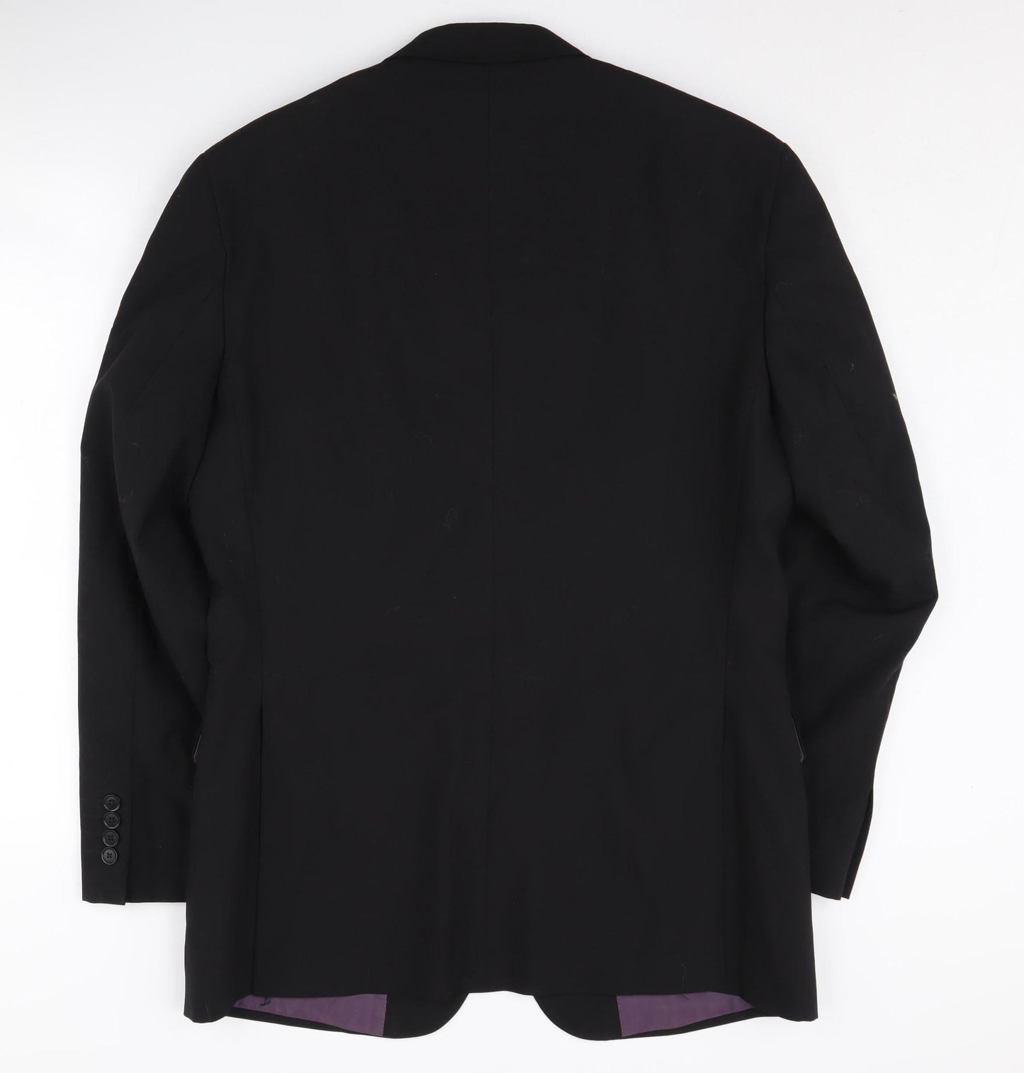 Mens UK Size 38 Greenwoods Regular Black Suit Jacket