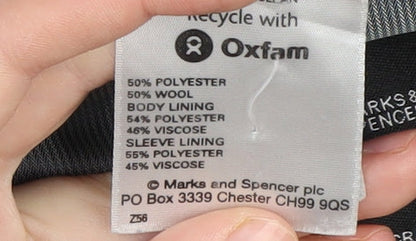 Mens UK Size 44 Marks and Spencer Regular Grey Suit Jacket