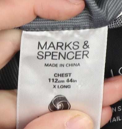 Mens UK Size 44 Marks and Spencer Regular Grey Suit Jacket