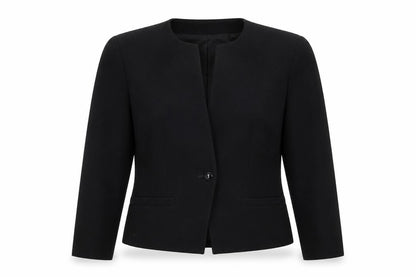 Womens UK Size 10 St Michael  Black Suit Jacket