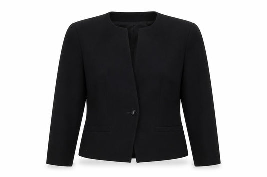 Womens UK Size 10 St Michael  Black Suit Jacket