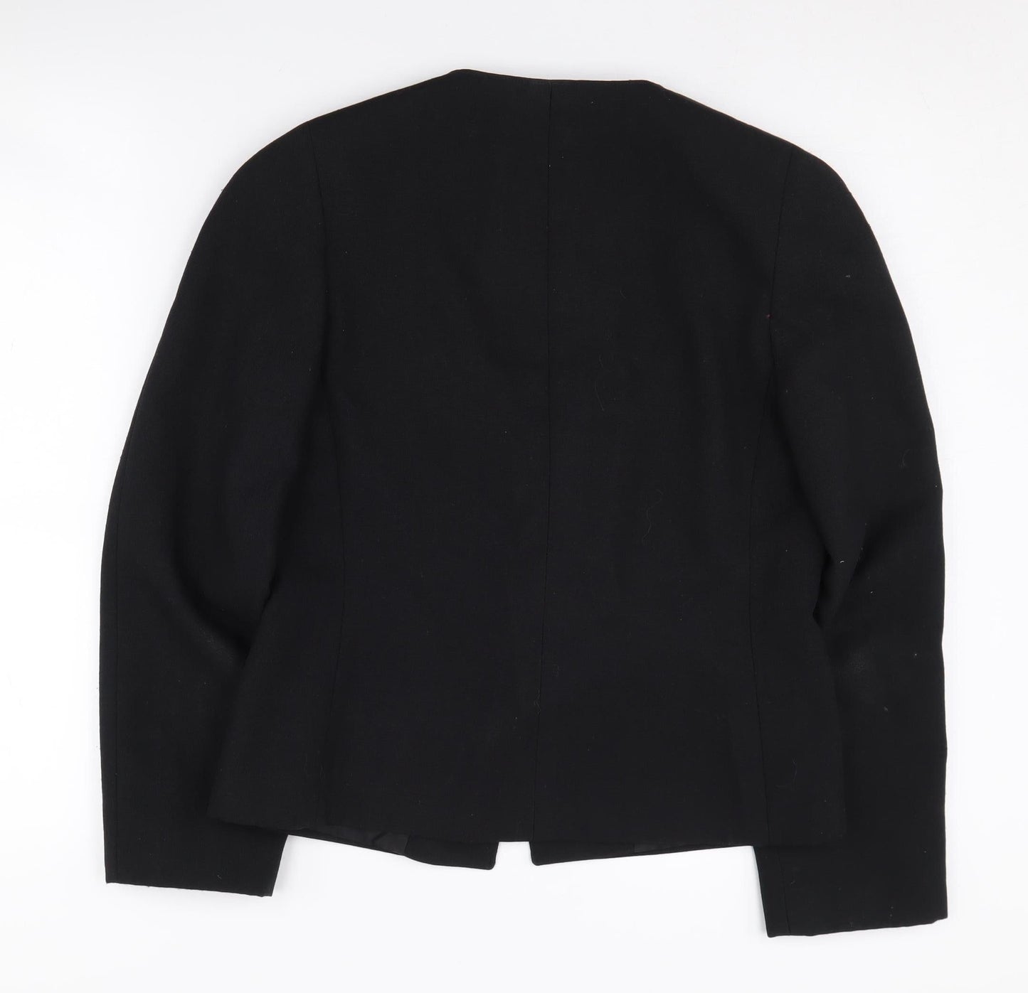 St Michael Women's Black Suit Jacket Size 10