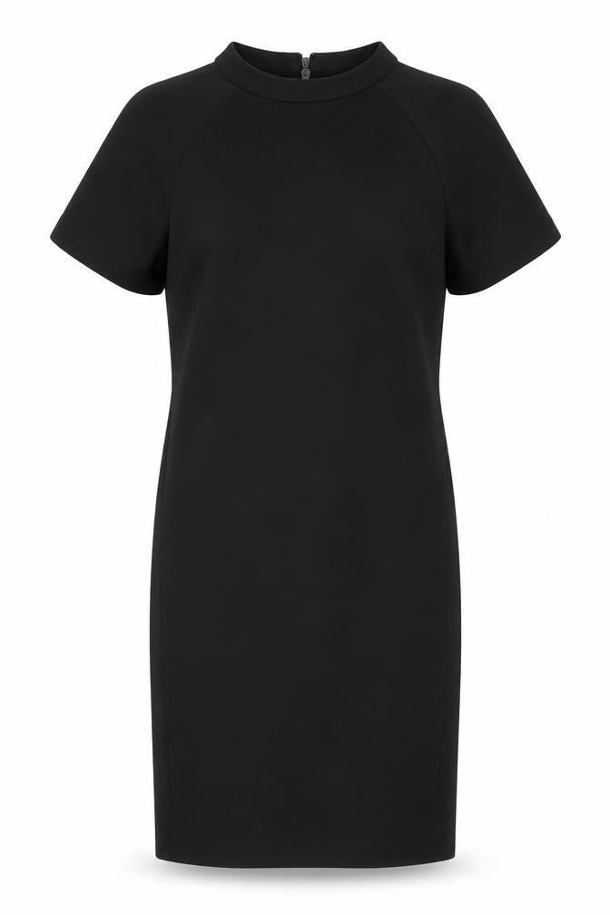 Next Women Black Size 8 Short Sleeve Dress