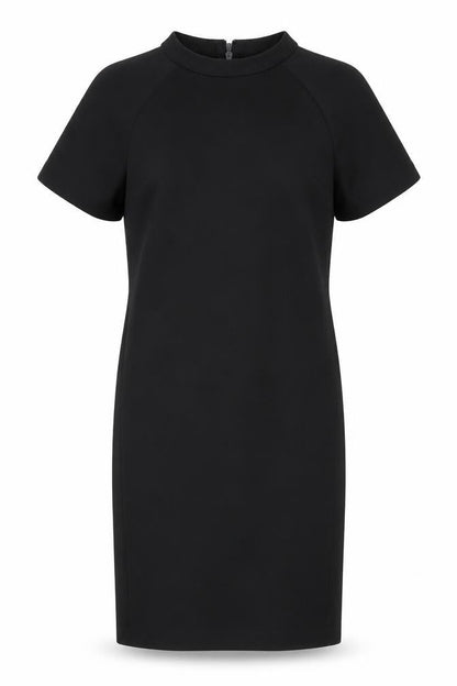 Next Women Black Size 8 Short Sleeve Dress