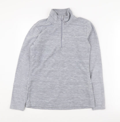 Womens UK Size 10 Mountain Warehouse Grey Pullover Sweatshirt