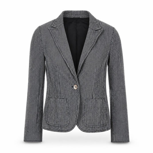 Womens UK Size 8 EAST Regular Black Blazer