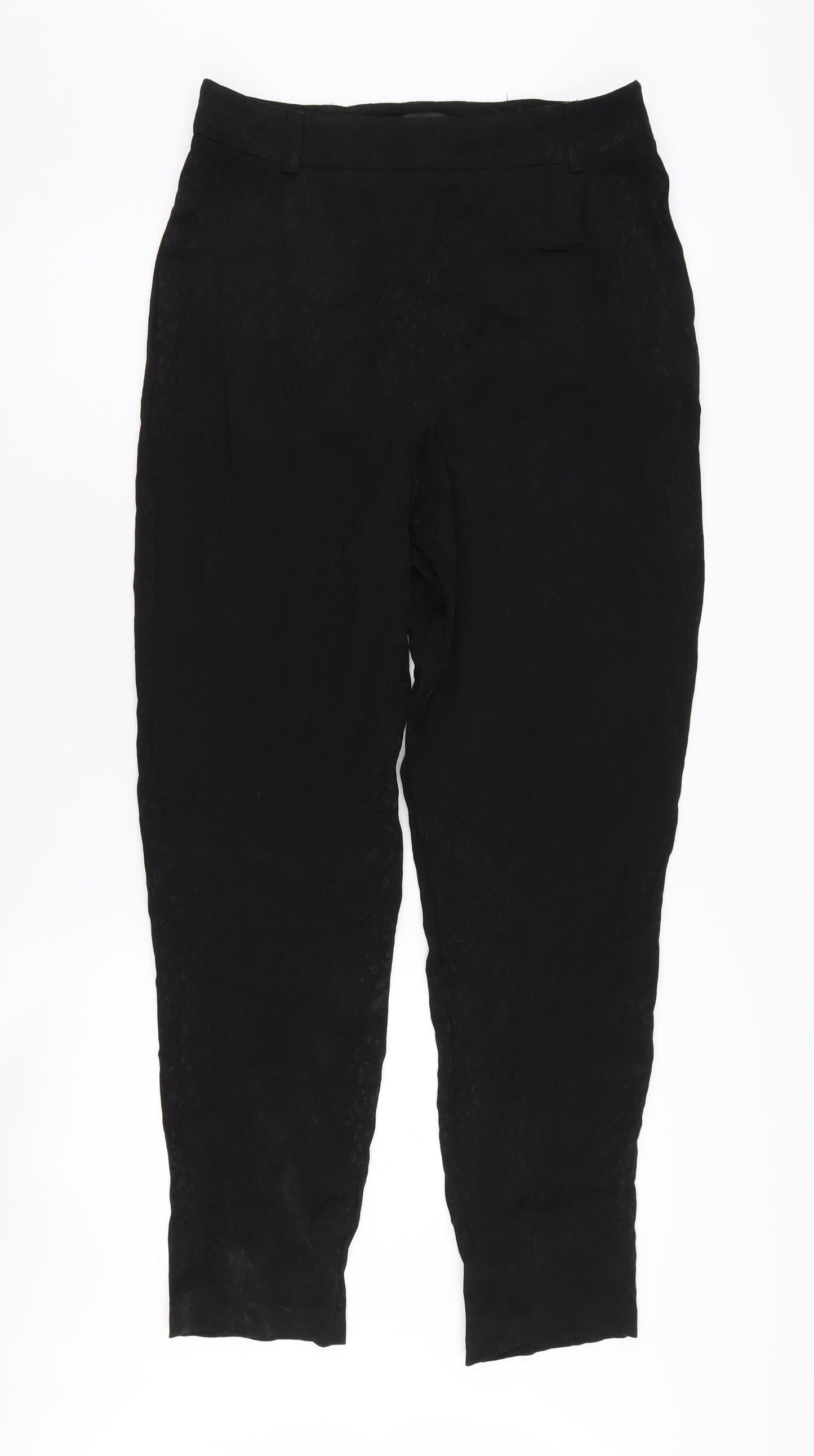 Womens UK Size 12 Dorothy Perkins Regular Fit  Black Trousers