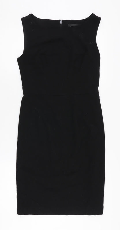 Next Women's Black Sheath Dress Size 6 - Formal Style