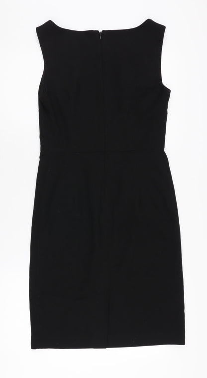 Next Women's Black Sheath Dress Size 6 - Formal Style