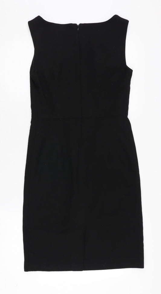 Next Women's Black Sheath Dress Size 6 - Formal Style