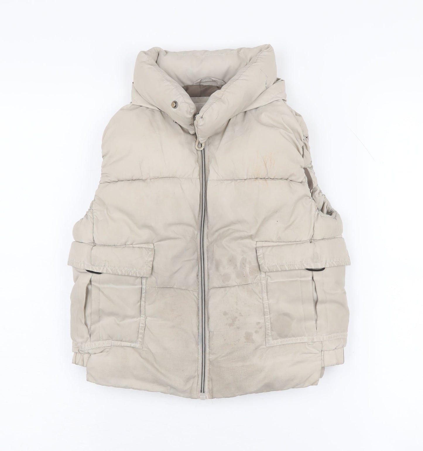 Zara Girls Beige Puffer Jacket 4-5 Years