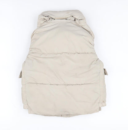 Zara Girls Beige Puffer Jacket 4-5 Years