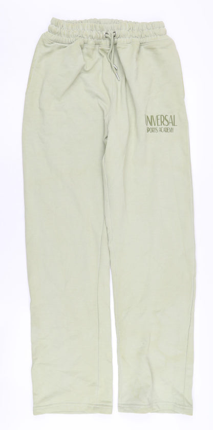 PrettyLittleThing Women's Green Sweatpants Size S