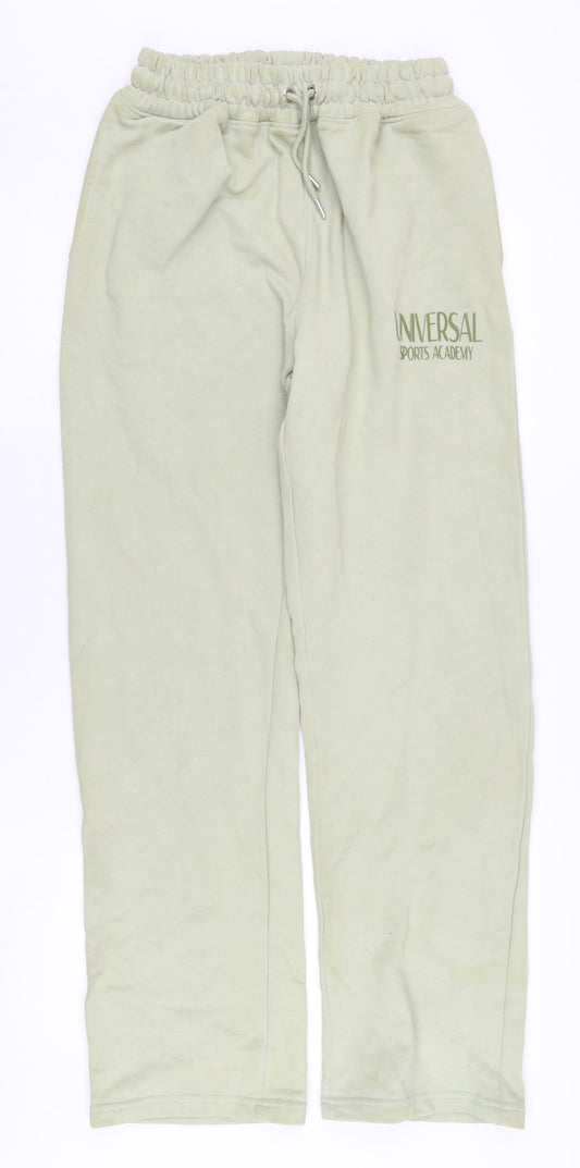 PrettyLittleThing Women's Green Sweatpants Size S