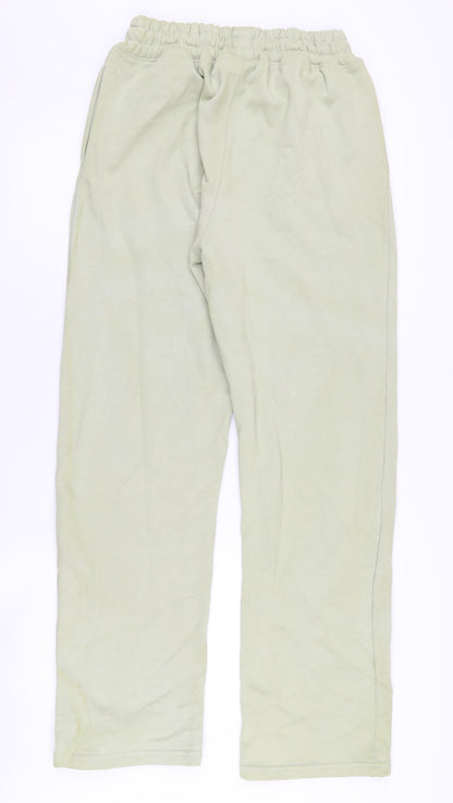 PrettyLittleThing Women's Green Sweatpants Size S