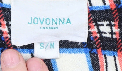 Jovonna Women's Multicoloured Check Blazer S/M